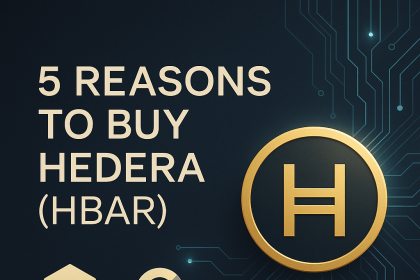5 Reasons to Buy Hedera (HBAR)