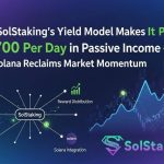 How SolStaking’s Yield Model Makes It Possible To Earn $7,700 Per Day In Passive Income — As Solana Reclaims Market Momentum