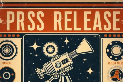 The image shows a group of people working together on the beach, setting up or arranging a wooden plank in the sand.