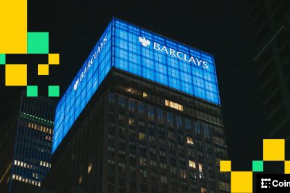 Barclays invests in stablecoin settlement firm Ubyx as tokenized infrastructure develops