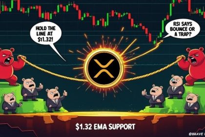 Oversold RSI Signals Relief Rally While $1.32 Appears as a Critical EMA Support