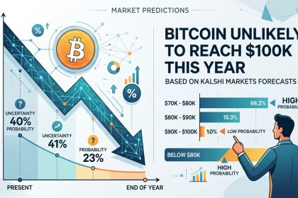 Kalshi's Bitcoin forecast rules out $100,000 this year