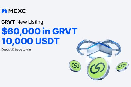 MEXC Lists Grvt (GRVT) with $60,000 Worth of GRVT and 10,000 USDT in Airdrop+ Rewards
