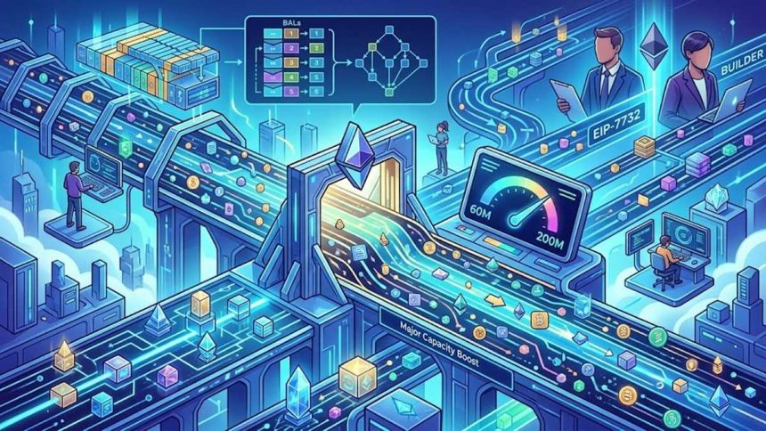 Ethereum’s Glamsterdam Upgrade Sets the Stage for a Major Capacity Boost