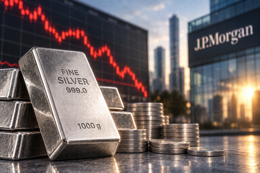 Silver Just Lost 4%. Is JPMorgan’s $63 Target About To Look Conservative?