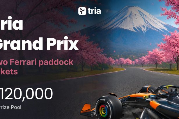 Tria Debuts $120K Tria Grand Prix Perpetual Futures Trading Competition—2 Champions to Ferrari F1 Paddock Club